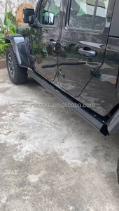 Estribos para <span class=keywords><strong>Jeep</strong></span> Gladiator, Escalones Laterales para <span class=keywords><strong>Jeep</strong></span> Gladiator de 4 Puertas, 6 Soportes, Estribo Lateral Eléctrico para <span class=keywords><strong>Jeep</strong></span> Gladiator <span class=keywords><strong>2023</strong></span> 2024 2025 - Product Image 3