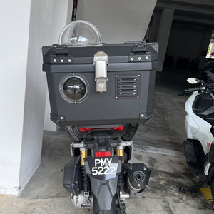 Caja de Almacenamiento Trasera <span class=keywords><strong>para</strong></span> Scooter/<span class=keywords><strong>Motocicleta</strong></span> Eléctrica, Resistente al Agua, Ventilada, Resistente a Bajas Temperaturas, de PP Reforzado - Product Image 3