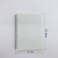 RubySub A6 Vente en gros de papier décoratif de haute qualité, supports vierges pour sublimation, format A6, carnet avec design moderne