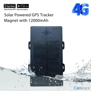 GF70L 4G pannello solare rastreador gps12000mAh lungo tempo di Standby Asset Cow gps tracker 4g