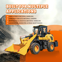 Hocheffizienter Radlader KL942 mit 76kW Motor und 0,9m³ Schaufelkapazität für Bau, Landwirtschaft, Kies- und Kohleladearbeiten