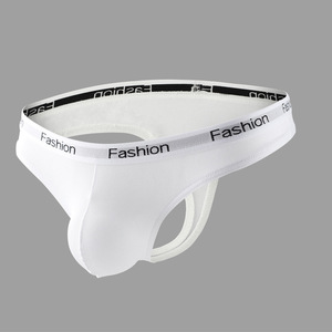 Culottes <span class=keywords><strong>sans</strong></span> <span class=keywords><strong>couture</strong></span> haut de gamme en coton modal 60% grande taille respirantes et antibactériennes 7A avec logo à la taille pour hommes - Product Image 6