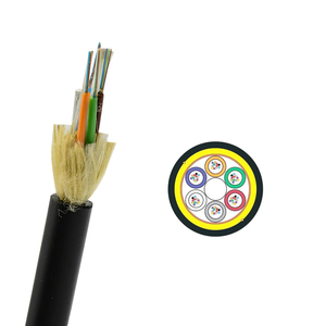 Cable de <span class=keywords><strong>Fibra</strong></span> Óptica ADSS WEUNION de 24/48 Núcleos - 50/80/100/200m/2km de Longitud Útil, Cable de Comunicación Aéreo para Exteriores - Product Image 5