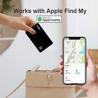 Findmyios Ultra-Mince Carte Portefeuille Enfants Animaux Dispositif Anti-Perte avec 4G Réseau GPS Positionnement Étanche IP67 Pet tracker