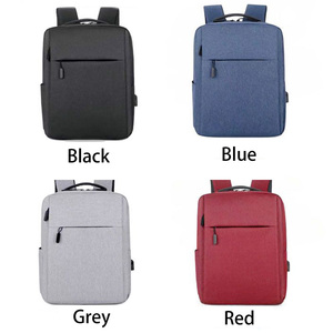 Custom Logo Anti-Theft Black Nylon Laptop Pack with USB Waterproof Office School <b>Bags</b> New Designer Packs Zipper Closure - Product Image 6