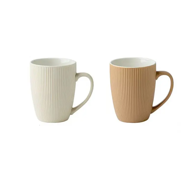 cute travel coffee custom Color Change glass enamel Ceramic Mug cup