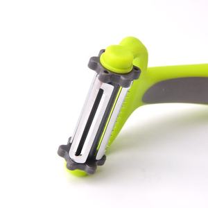 Utensilio Multifuncional 3 en 1 para Pelar y Rallar Verduras y Frutas, Portátil, Ecológico, de PP y Acero Inoxidable - Product Image 4