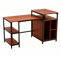 Table d'ordinateur Yukai Iron, design industriel moderne européen, convertible, mobilier de bureau commercial pour usage domestique TD-2025