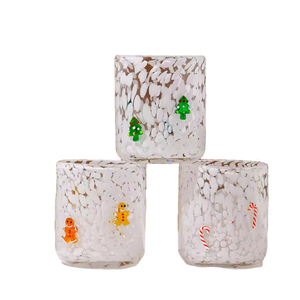 Ciondolo di fascia alta in cera decorativa retrò con ciondolo a forma di natale colorato artificiale piccolo portacandele per la decorazione della casa nuovo - Product Image 6