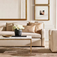 Canapé sectionnel de luxe deux places, style banc, rembourré, durable, écologique, moderne pour hôtels, écoles, villas