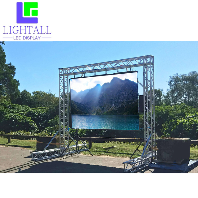 China Export Full-Color P3.91 Indoor/Outdoor Rental LED Display Screen for Advertising Music Festivals & Events