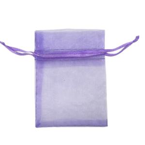 Sac cadeau en organza personnalisé 8x10 cm, sac d'emballage portable pour cosmétiques avec design imprimé pour les boutiques et l'emballage de cadeaux - Product Image 4