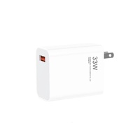 Chargeur rapide USB 33W pour téléphone portable Redmi Turbo Charge, chargeur de voyage avec câble USB, adaptateur secteur USB à charge rapide 33W
