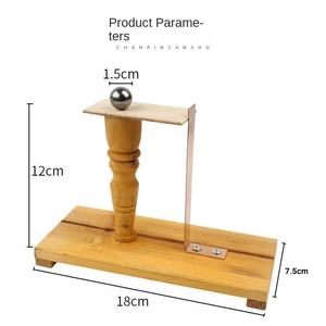 Primera LEY <span class=keywords><strong>DE</strong></span> Newton Demostrador <span class=keywords><strong>de</strong></span> inercia Escuela secundaria <span class=keywords><strong>de</strong></span> madera Mecánica física Equipo experimental <span class=keywords><strong>Enseñanza</strong></span> - Product Image 3