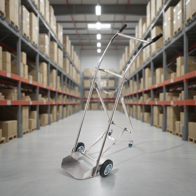 Oxygen Cylinder Trolley for Hospitals and