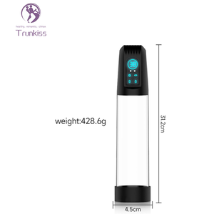 男性用ペニスポンプ大人用セックス製品シリコーンとABS素材でペニス勃起を改善する男性用玩具拡大ペニスポンプ - Product Image 2