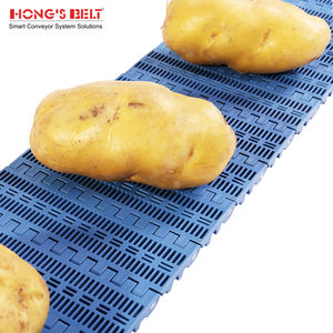 Hongsbelt 102B açık ızgara delikli modüler kemer delikli, kolay temiz yıkama konveyör bant gıda işleme için - Product Image 6