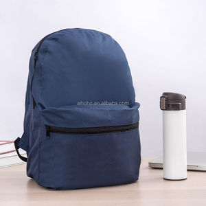 Fashionable 600D Polyester with PVC Coating Standard Backpack Promotional Gifts TBP001 15L Solid Color Backpack in Stock