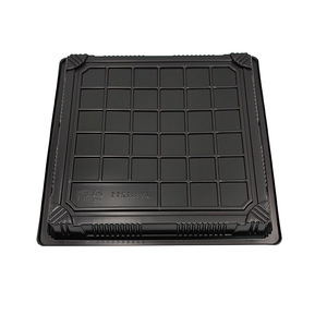 กล่องใส่ซูชิแบบใช้แล้วทิ้งบรรจุภัณฑ์ JY-81211อาหารพลาสติกสีดำ - Product Image 3