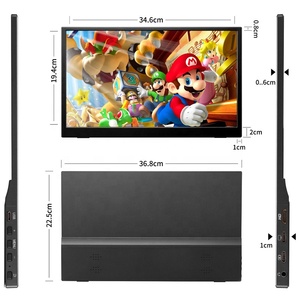 Monitor Portátil Super Delgado de 15.6 Pulgadas 1920*1080 Full HD con USB Tipo-C para Ampliar la Pantalla de Juegos de Móviles, PC y Portátiles - Product Image 3