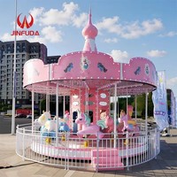 Manège de parc d'attractions à animaux de dessin animé, à fort potentiel de profit, pour enfants
