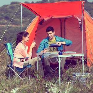 Kamp sandalyesi masa dobravel Plegable Portátil al aire libre <span class=keywords><strong>Mesa</strong></span> plegable de bambú Ajustable <span class=keywords><strong>Mesa</strong></span> plegable de madera para acampar para Pi - Product Image 4