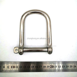 Grilletes <span class=keywords><strong>de</strong></span> <span class=keywords><strong>anclaje</strong></span> marinos <span class=keywords><strong>de</strong></span> acero inoxidable 316 con anillo en D <span class=keywords><strong>de</strong></span> apertura grande, <span class=keywords><strong>de</strong></span> 3/16", 1/4", 5/16", 3/8", 1/2" <span class=keywords><strong>de</strong></span> ancho, tipo D, para grilletes <span class=keywords><strong>de</strong></span> <span class=keywords><strong>anclaje</strong></span>. - Product Image 3