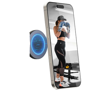 Support de téléphone magnétique double face CJ super puissant en promotion pour une rotation à 360°, support portable pour la salle de sport, le chariot de golf, le bateau de croisière - Product Image 1