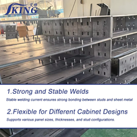 Sistema de Soldadura de Pernos Automático CNC de Alta Eficiencia IKING, Soldador de Pernos Automático Multipistola para Construcción Industrial de Acero