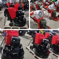 170Kg Heavy Duty béton sol meuleuse polisseuse ciment route polissage rectifieuse ventes du fabricant