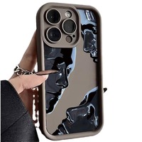 Coque Arrière Populaire en Silicone Souple au Design Professionnel pour iPhone 17 16e 16 15 14 13 12 11 Mini Pro Max X XR XSMax