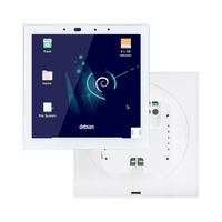 Panneau de commande central de 4 pouces avec Linux Debian System In Wall Smart Home Tablet RK3566 AC Touch Screen avec capteur de température