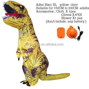 Costume <span class=keywords><strong>de</strong></span> Dino <span class=keywords><strong>de</strong></span> Mascotte T-Rex Gonflable d'Halloween, Costume <span class=keywords><strong>Trex</strong></span> Gonflable, Costume <span class=keywords><strong>de</strong></span> Dinosaure T Rex pour Adulte - Product Image 4