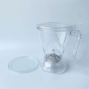 Théière infuseur intelligente 600 ml avec logo personnalisé et fonction de distribution par le bas, pour une infusion facile et un service parfait - Product Image 2