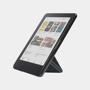 AilesTecca Étui pliable en cuir PU pour <span class=keywords><strong>Kobo</strong></span> Clara Bw Libra Couleur <span class=keywords><strong>Elipsa</strong></span> 2E 2 Hd Sage 6 7 Inch E Reader Ebook Tablet Ereader - Product Image 2