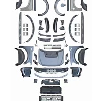 Nouveaux kits de conversion de carrosserie pour Ford F-150 2015-2016 : Capot, Ailes, Phares, Feux arrière, Pare-chocs, Diffuseur en PP + Carbone Sec Brillant Twill