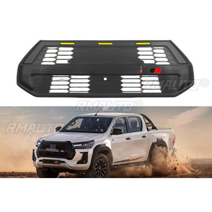 For Toyota Hilux 2023-2025 Body Kit <b>Car</b> Bumper Grill Racing Grills <b>Decorative</b> Strips Front Bumper Grill Exterior Part - Product Image 2