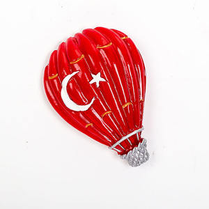 Magnet kulkas Istanbul MDF Resin kustom suvenir wisatawan Turki magnet kulkas Katedral udara panas magnet kulkas Cappadocia - Product Image 6