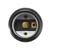 Portalámparas Fenólico Bakelite con Tuerca de Acero de 1/8, Casquillo Americano E26