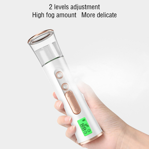Rociador de niebla doble con puerto de pulverización Nano <span class=keywords><strong>Mist</strong></span> con tanque de agua Visual de 30ml Rociador de niebla Facial de moléculas de agua pequeñas - Product Image 2