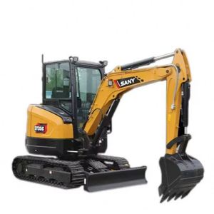 Mini-excavatrice sur chenilles Isuzu d'occasion SY35C à vendre, composants principaux inclus, moteur inclus - Product Image 1