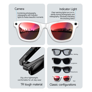 Gafas Inteligentes con IA, Cámara HD de 32MP, Asistente de Voz, Traducción e Interacción con IA, Gafas Inteligentes Interactivas - Product Image 6