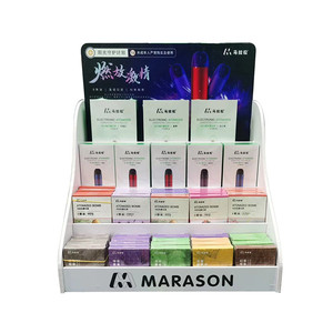 Chất lượng cao xách tay PVC hiển thị Kệ sinh thái thân thiện hiện đại phong cách có thể gập lại thực phẩm & Thuốc kệ để hiển thị hàng hóa - Product Image 3