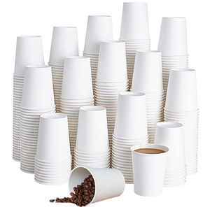 Vasos de Papel Desechables Premium para Café, Resistentes al Agua, para Bebidas Calientes, Fiestas, Catering y Servicio en Cafeterías - Product Image 3