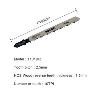 High Quality T101BR Jigsaw Blade Wood And Plastic Cutting In Set