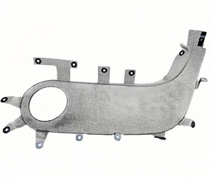 Nouvelle Grille Centrale de Pare-chocs Arrière avec Filet d'Aération 81368400 86640500 Compatible <span class=keywords><strong>Ferrari</strong></span> 458 Italia 488 GTB, Accessoires de Carrosserie en Maille pour Aération Arrière - Product Image 1