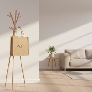 2026 Eco Custom Wholesale Cheap Natural Burlap Linen Jute Tote Bag for Wedding Promotion Gift
