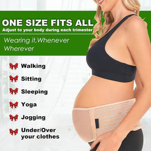 Ayarlanabilir annelik göbek <span class=keywords><strong>band</strong></span>ı gebelik geri hamile kadınlar için destek kemeri karın yumru destek <span class=keywords><strong>band</strong></span>ı göbek desteği - Product Image 3