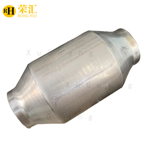 XG yüksek kalite evrensel bükülmüş yuvarlak Pd Pt rh değerli Metal kaplı petek seramik katalitik dönüştürücü 4 "<span class=keywords><strong>CATA</strong></span> - Product Image 3