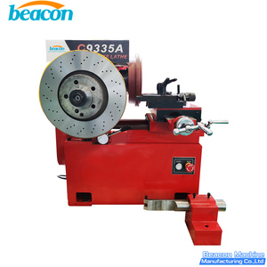 Tour à tambour <span class=keywords><strong>de</strong></span> frein BEACON C9355A sans huile, vis à billes, double coupe, roues universelles, montage direct, 75/130 tr/min, moteur 1,1 kW, 100 mm - Product Image 1